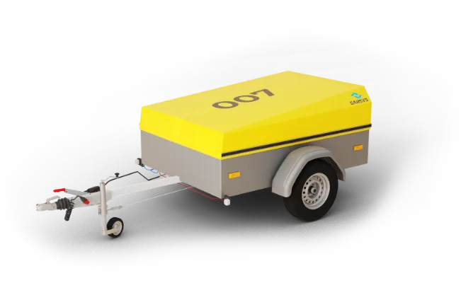 friction tester trailer